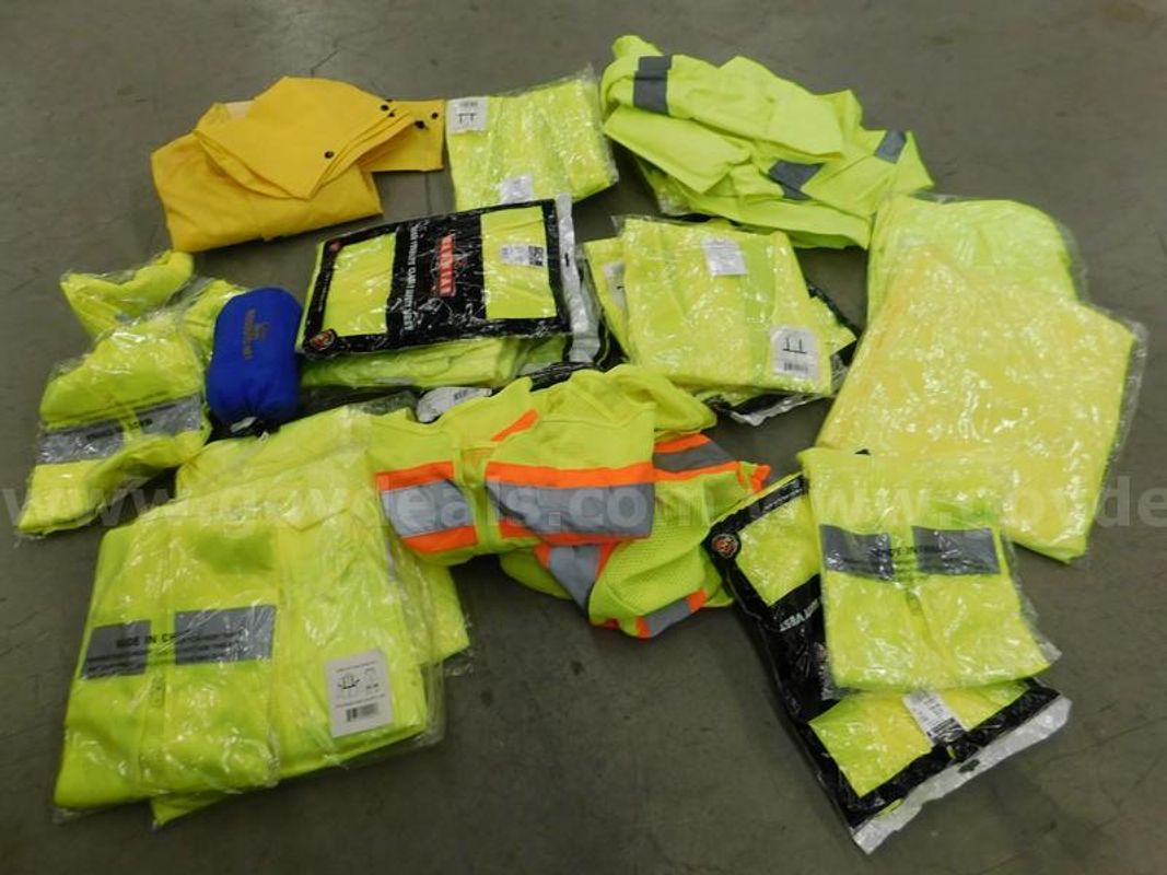 1 Lot of Safety Vests & Rain Gear - B1