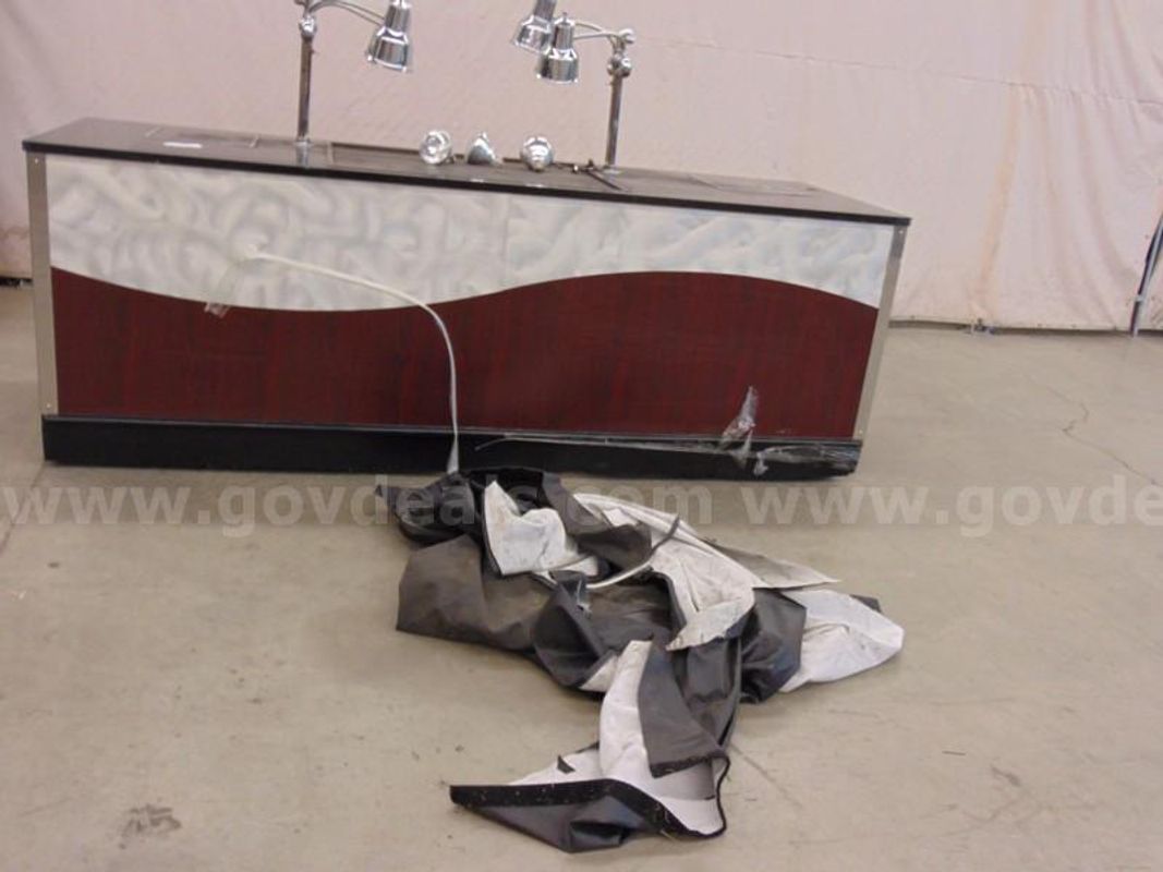 Buffet Table w/ Heat Lamp - C2