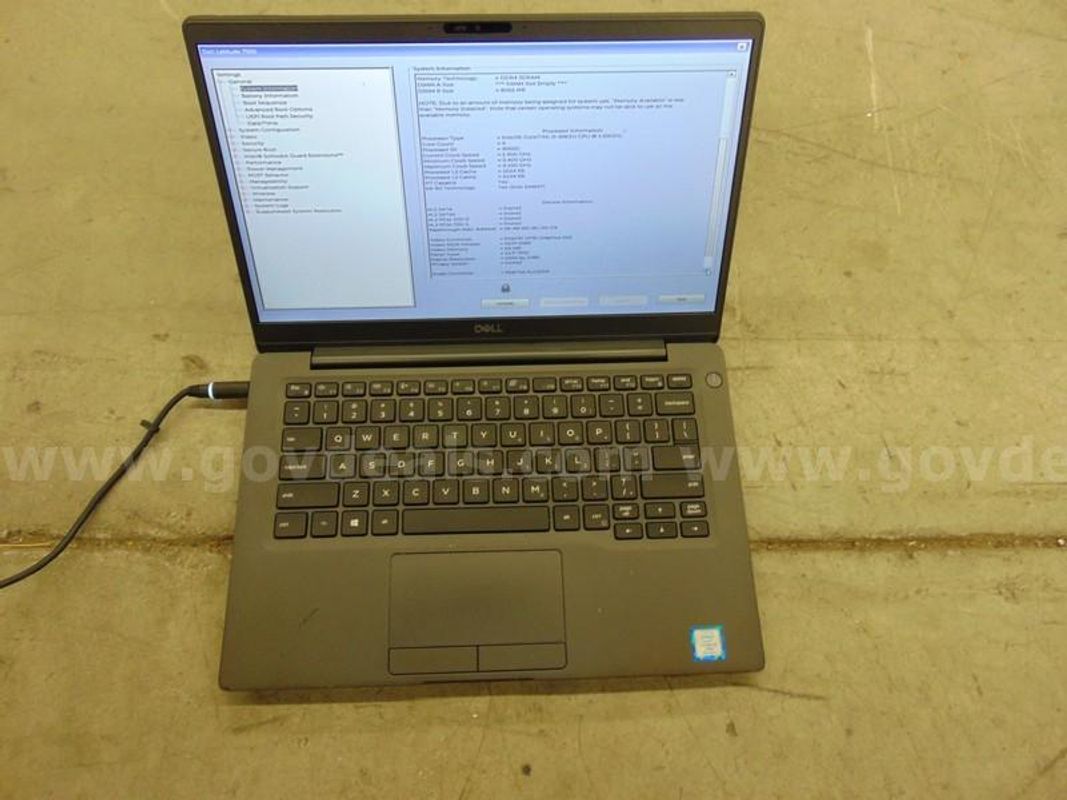 Dell Latitude Laptop - A7