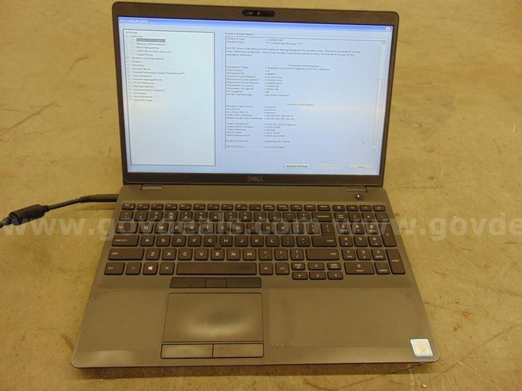 Dell Latitude Laptop - A7
