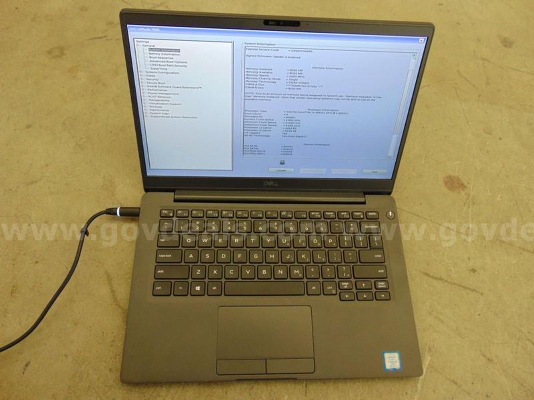 Dell Latitude Laptop - A7