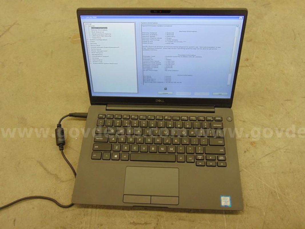 Dell Latitude Laptop - A7