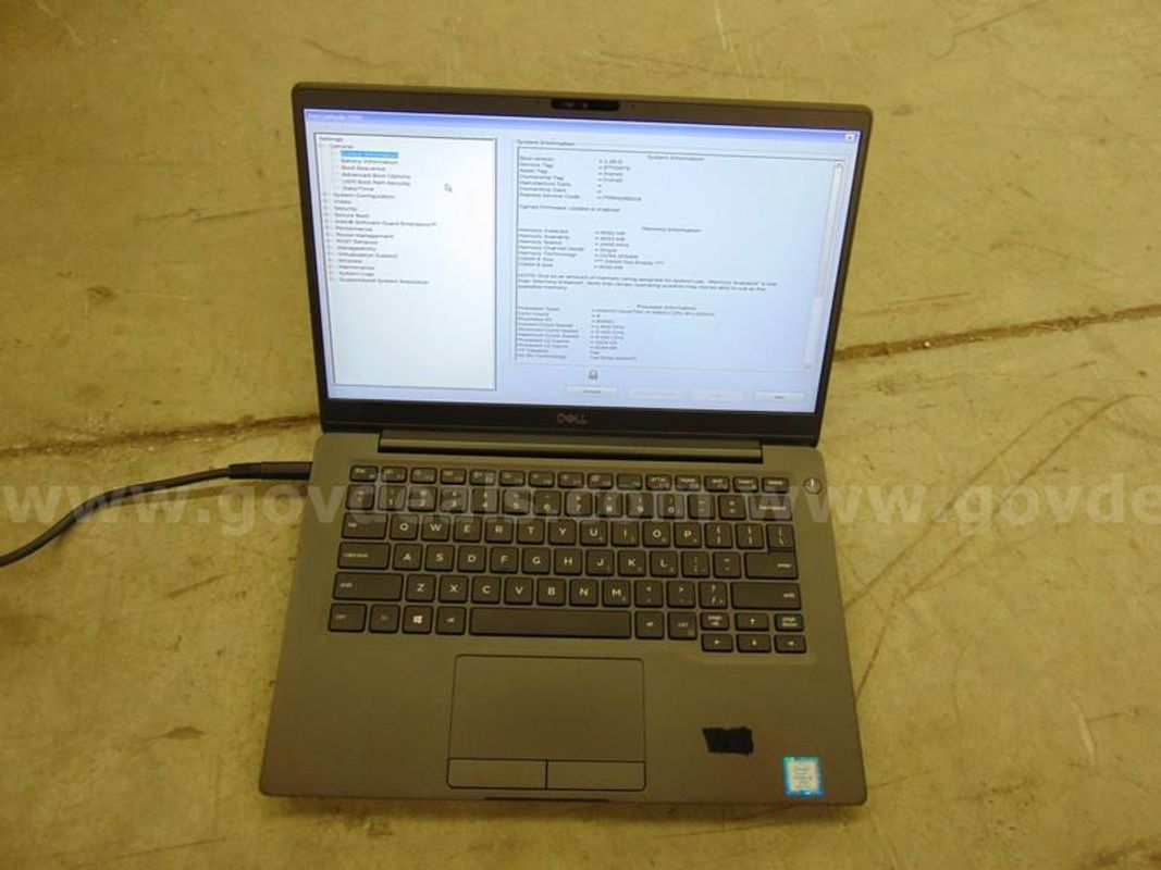 Dell Latitude Laptop - A7