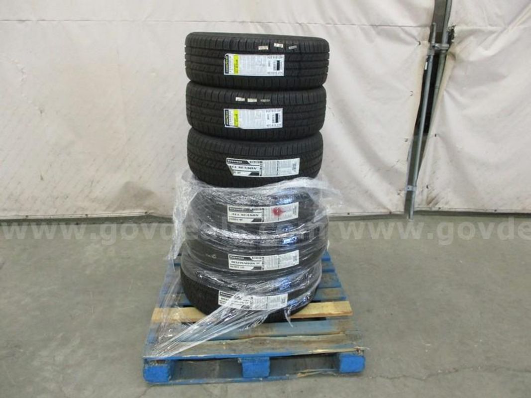 6 Assorted Tires - C5
