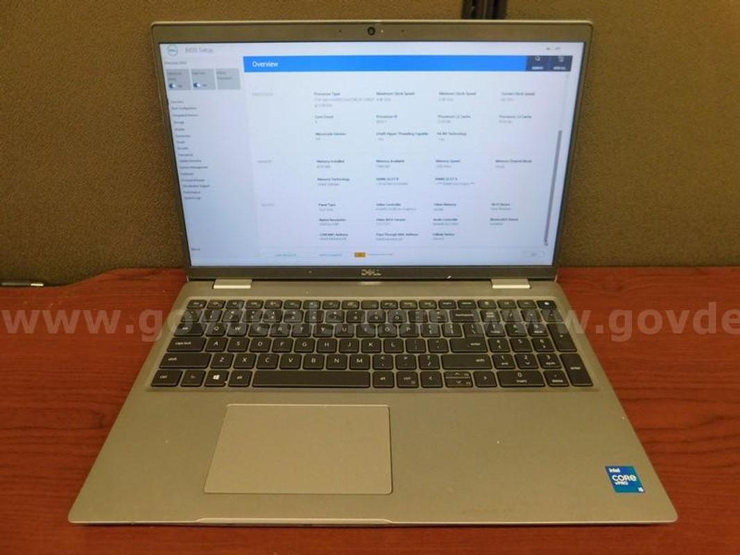 Dell Precision Laptop - A7