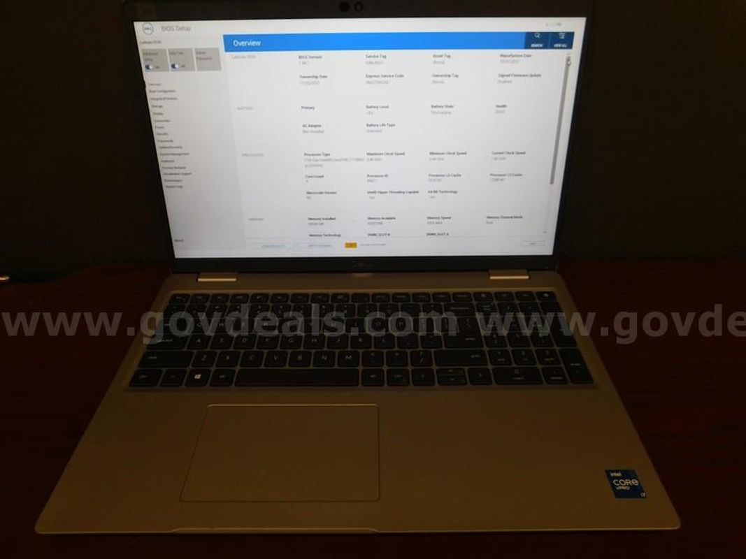 Dell Latitude Laptop - A7