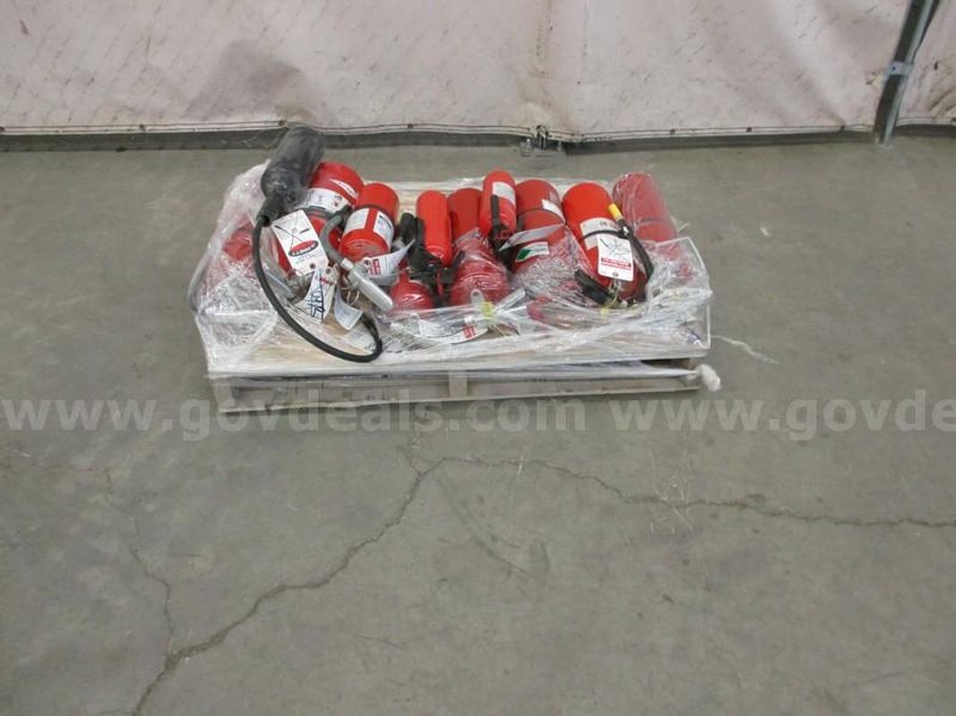 Lot of Fire Extinguishers - B2