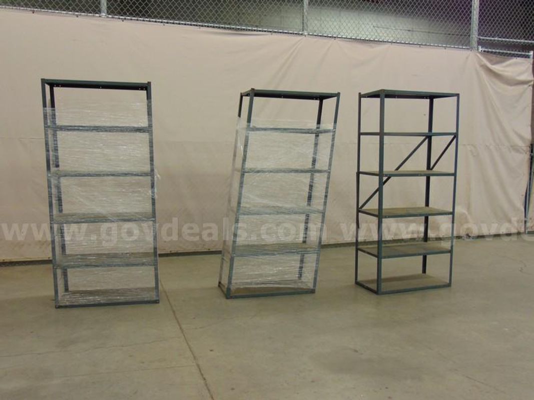3 Metal Shelves - B5