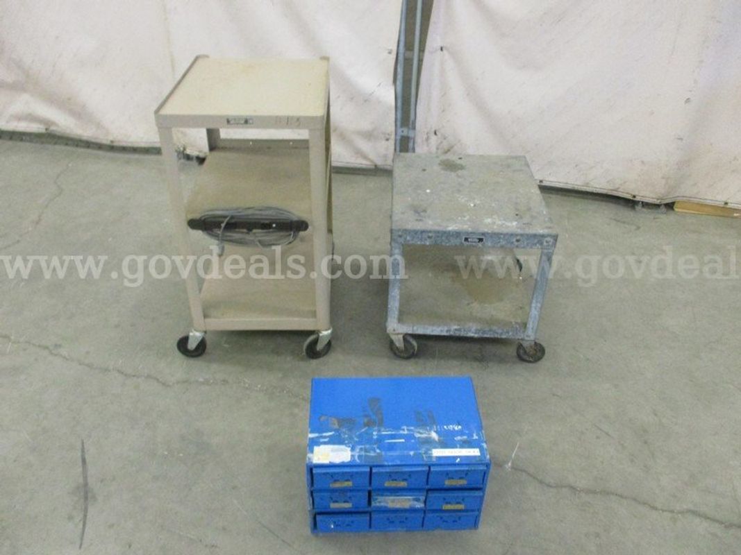 2 Carts & 1 Storage Unit - A5