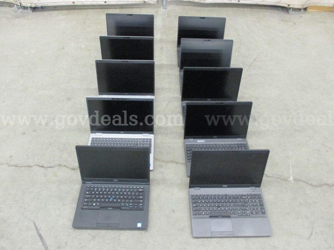 10 Dell Laptops - A7