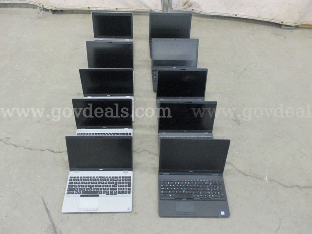 10 Dell Laptops - A7