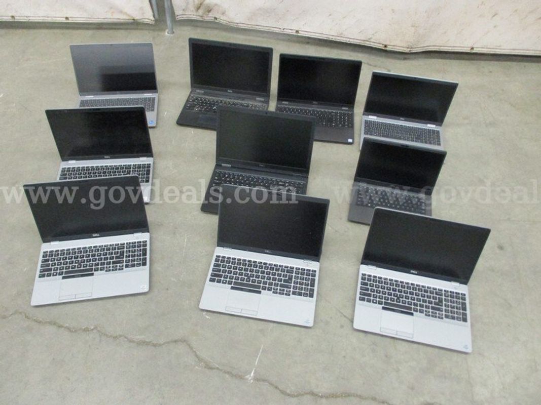 10 Dell Laptops - A7