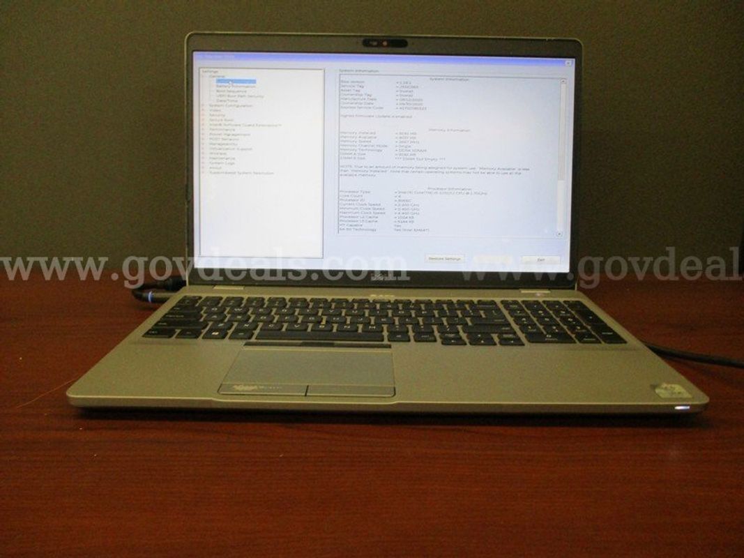 Dell Precision Laptop - A7