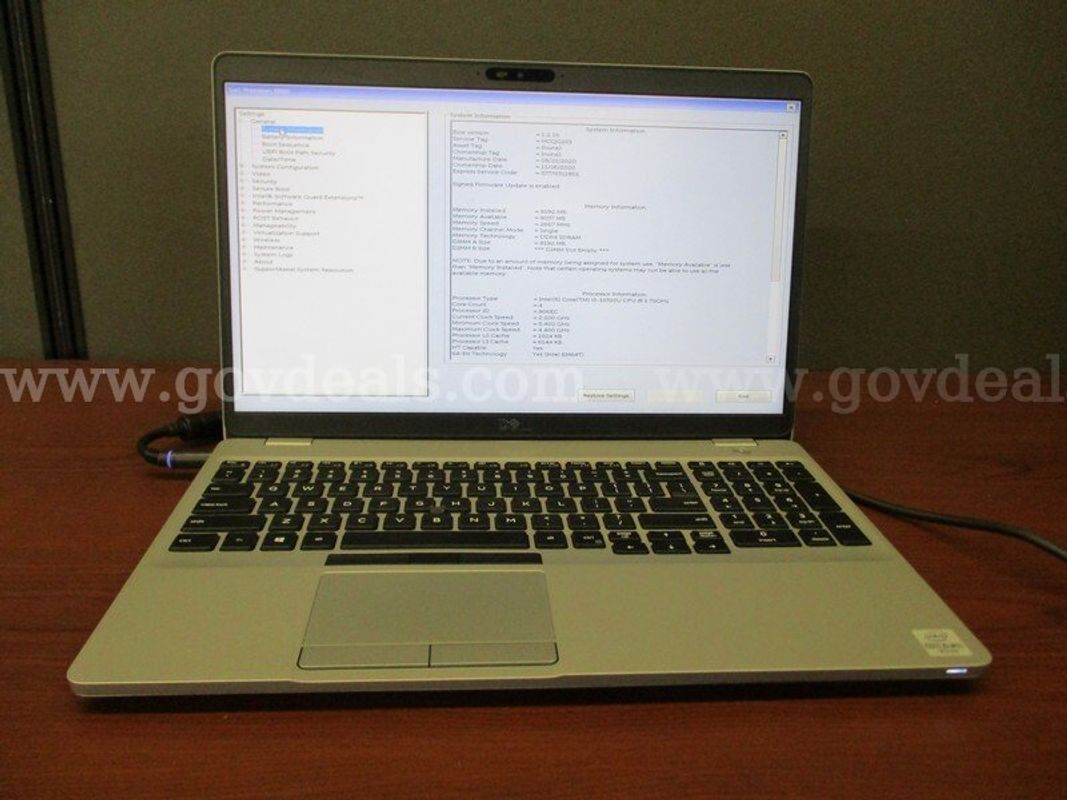 Dell Precision Laptop - A7