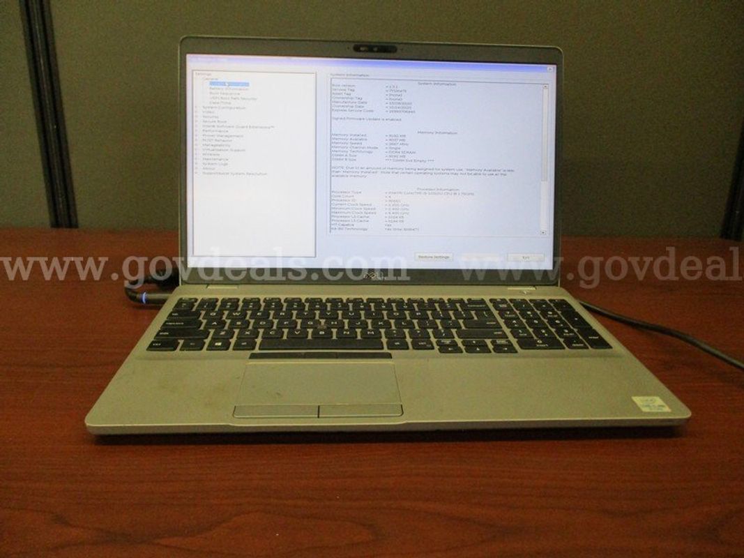 Dell Precision Laptop - A7