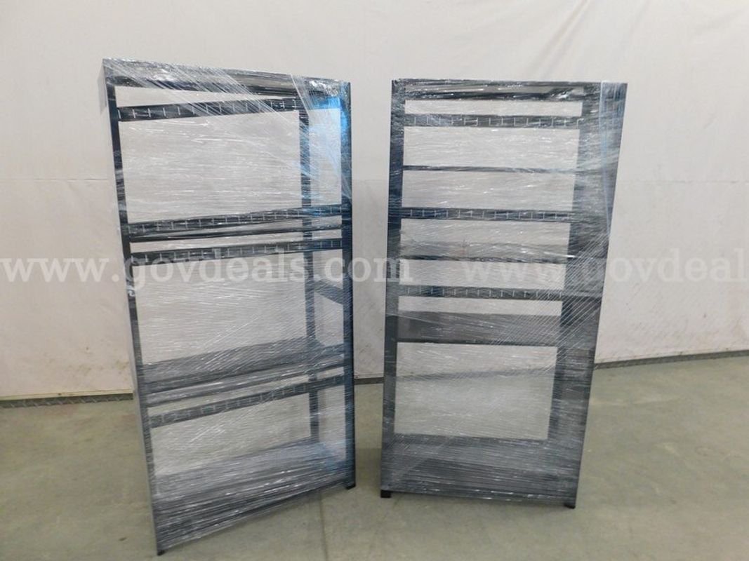 2 Metal Shelves - C5