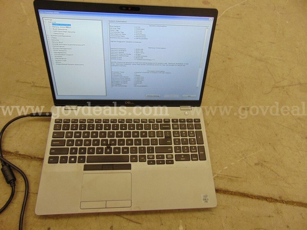 Dell Precision Laptop - A7
