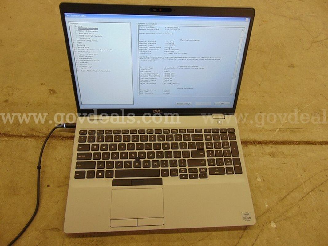 Dell Precision Laptop - A7