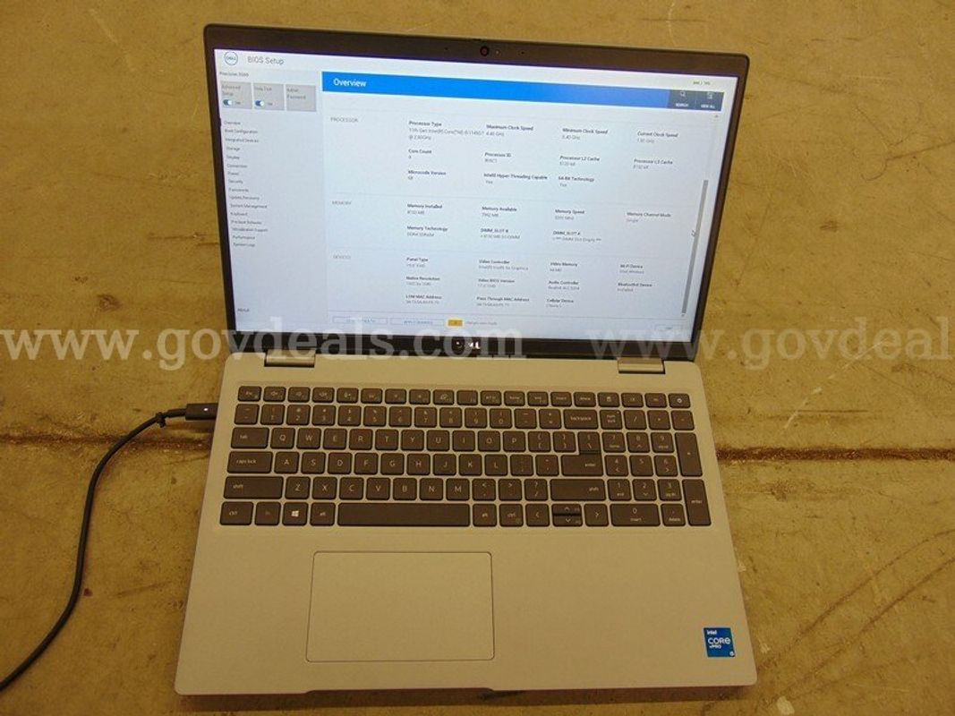 Dell Precision Laptop - A7