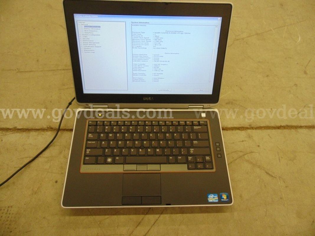 Dell Latitude Laptop - A7