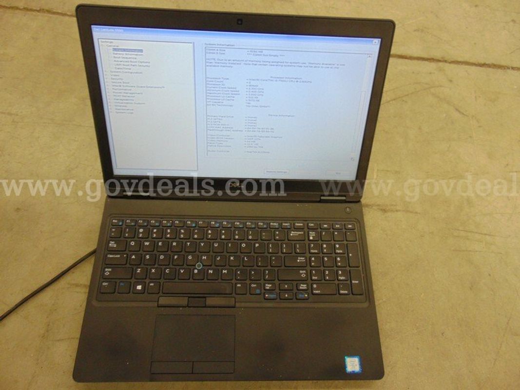 Dell Latitude Laptop - A7