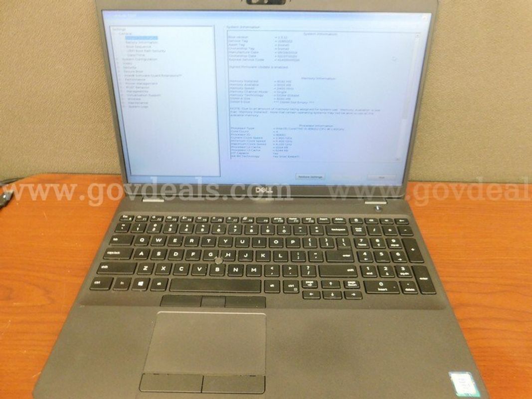 Dell Latitude Laptop - A7