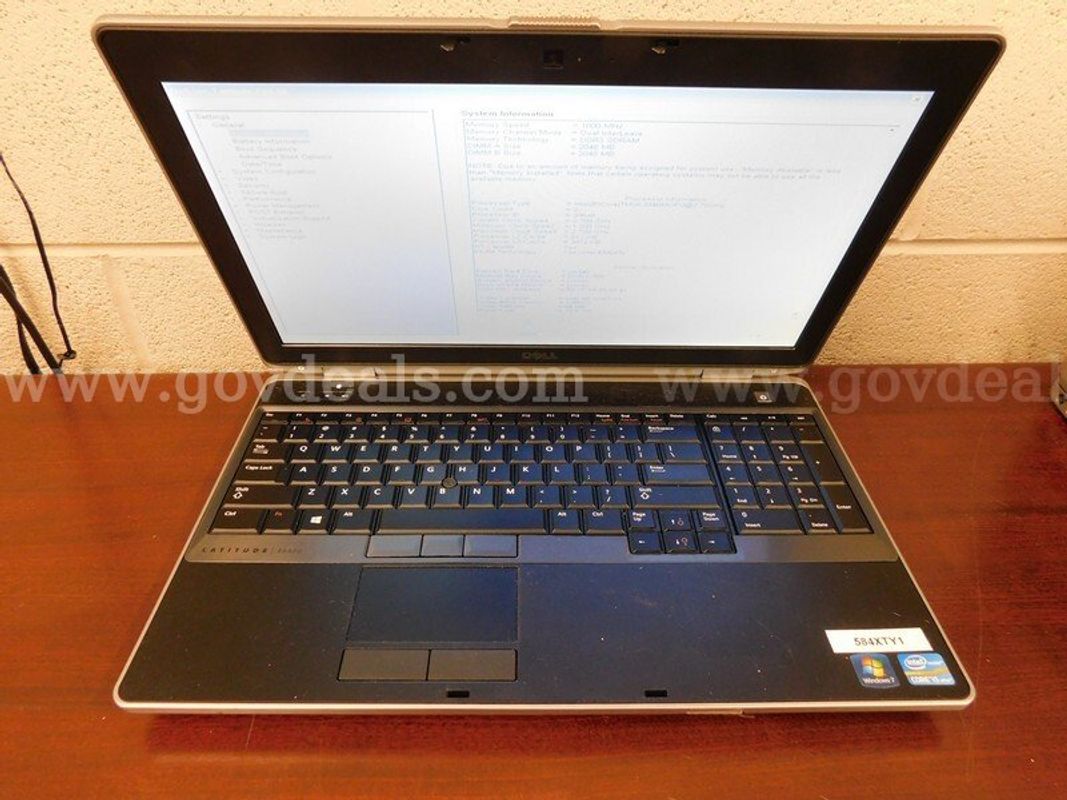 Dell Latitude Laptop - A12