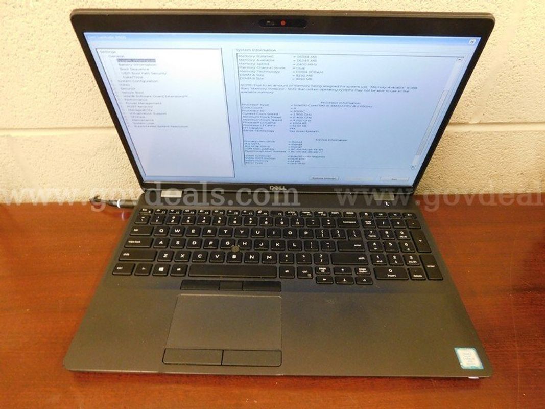 Dell Latitude Laptop - A12