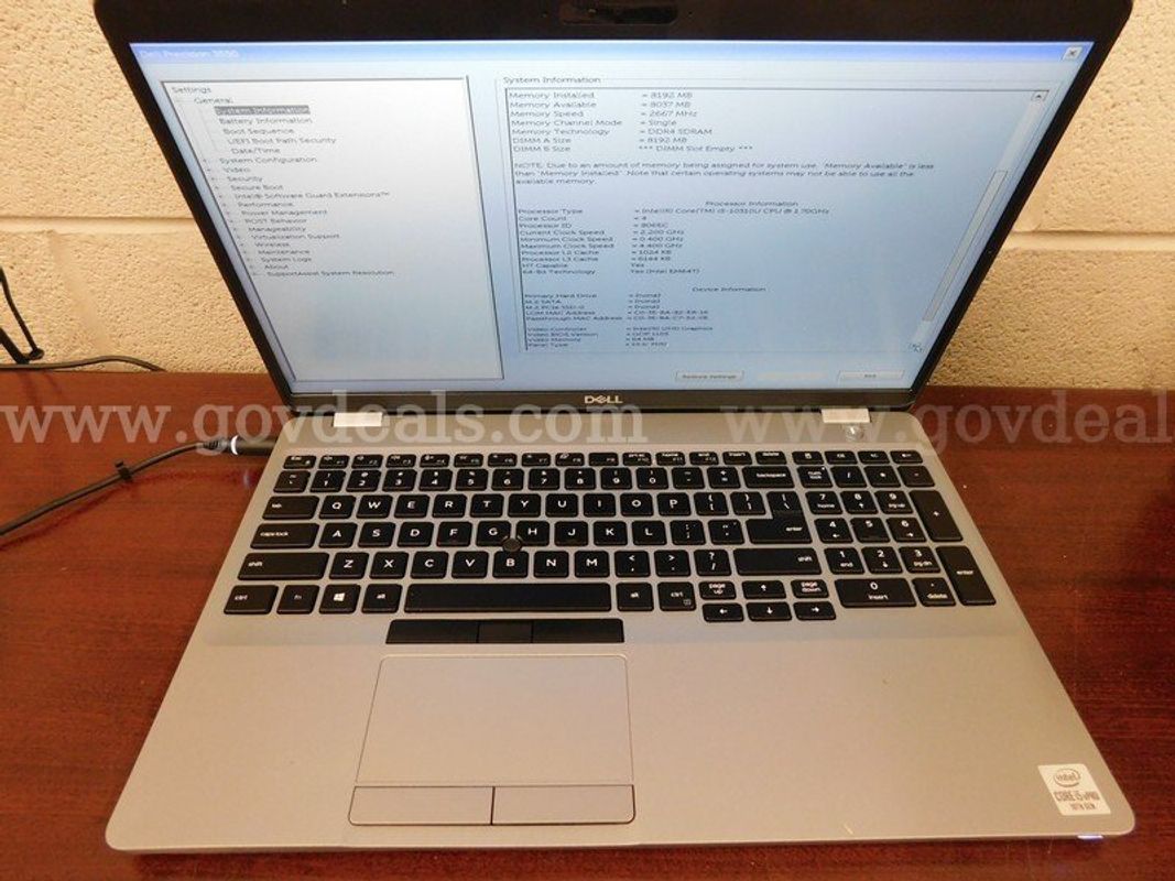 Dell Precision Laptop - A12
