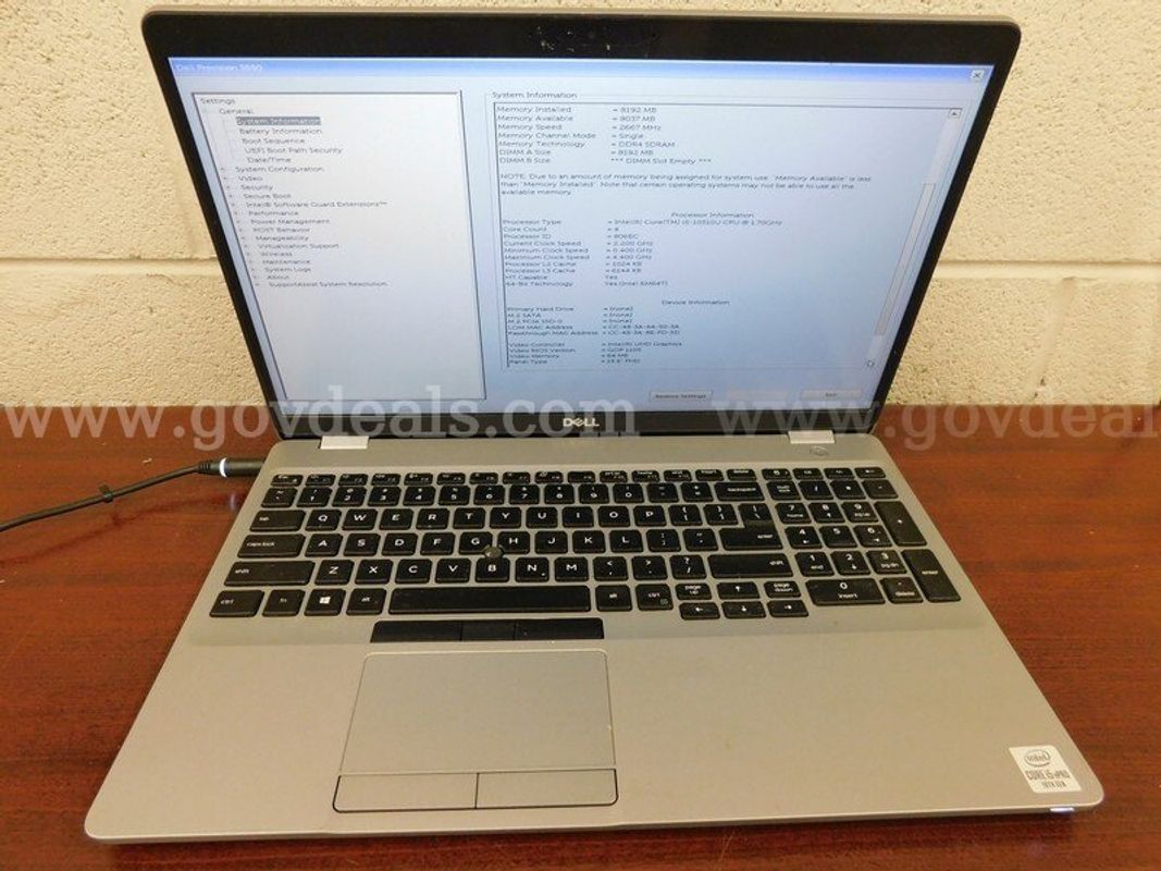 Dell Precision Laptop - A12