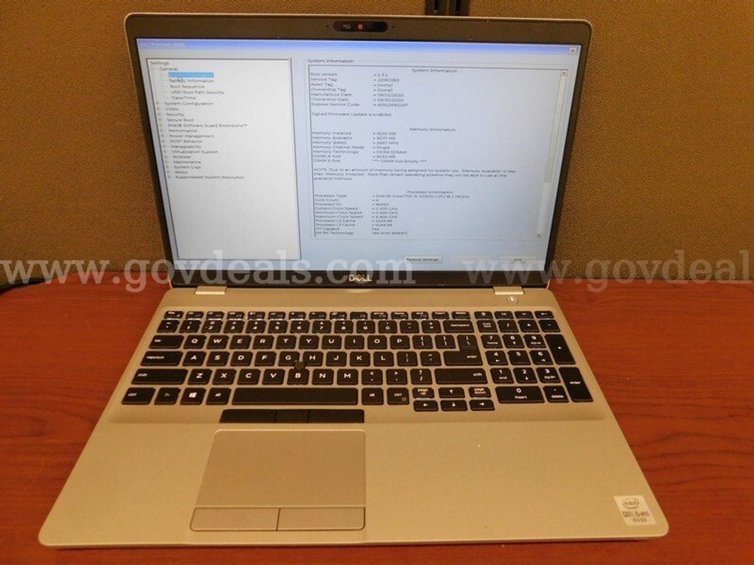 Dell Precision Laptop - A7