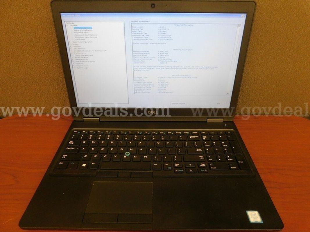 Dell Latitude Laptop - A7