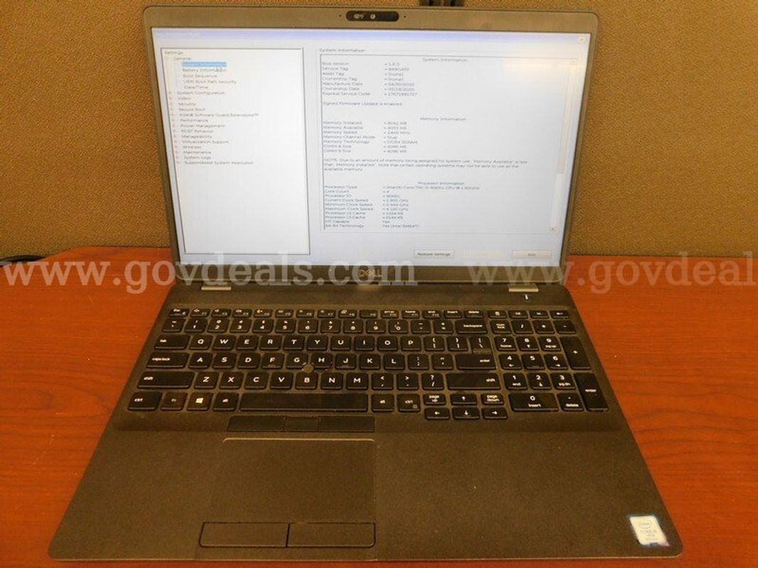 Dell Precision Laptop - A7