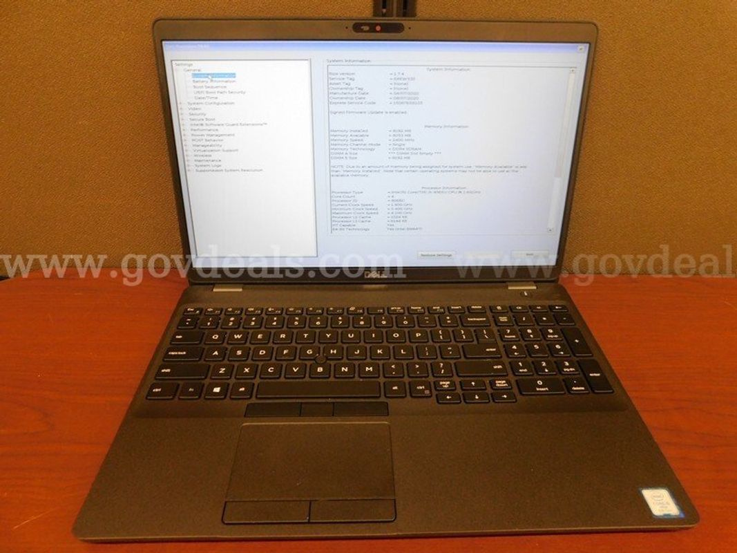 Dell Precision Laptop - A7