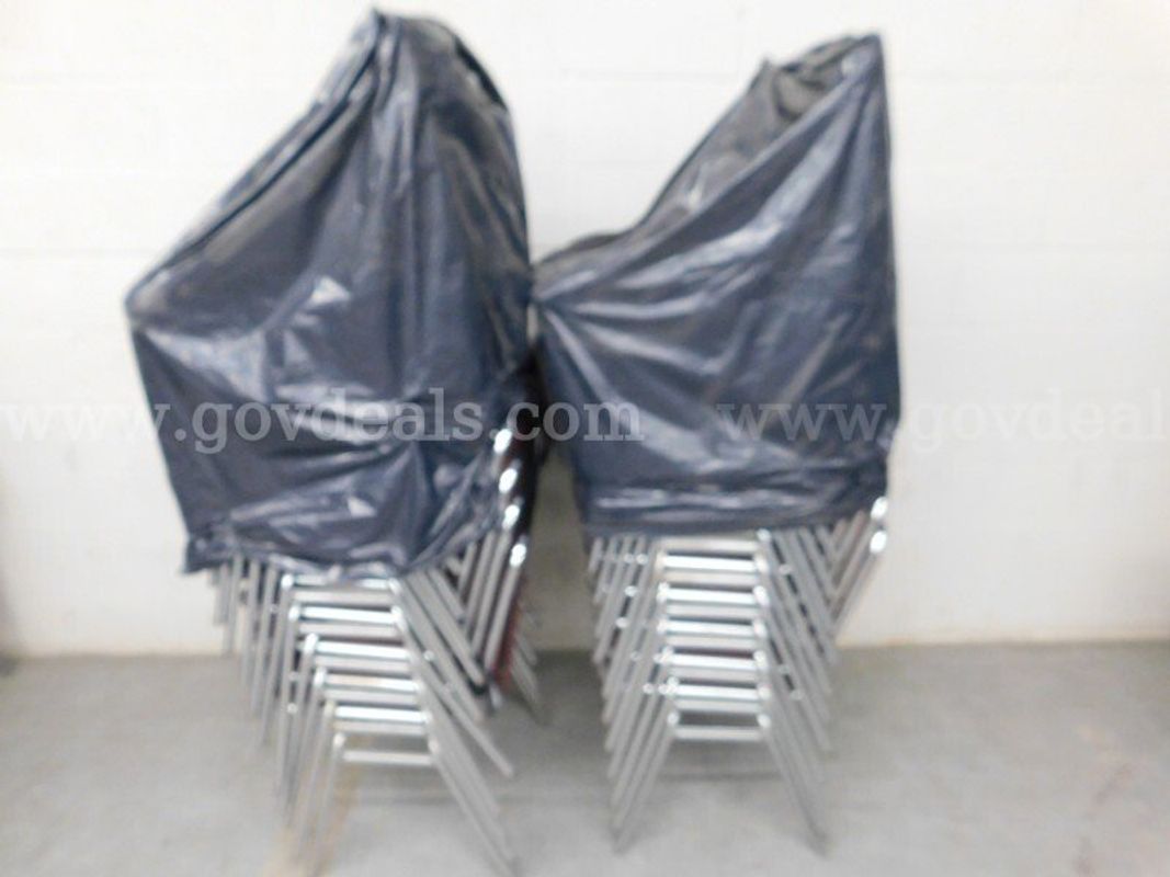 24 Banquet Stacking Chairs - B8