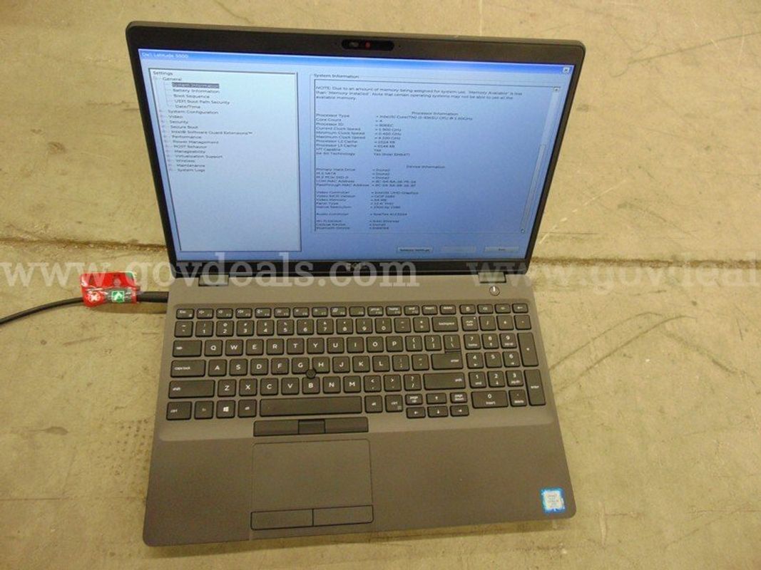 Dell Latitude Laptop - A7