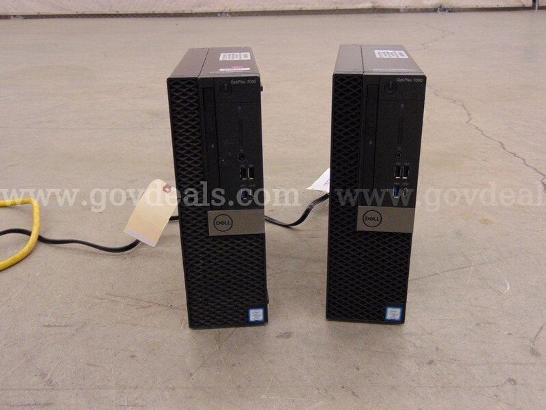 2 Dell Optiplex Computers - A3
