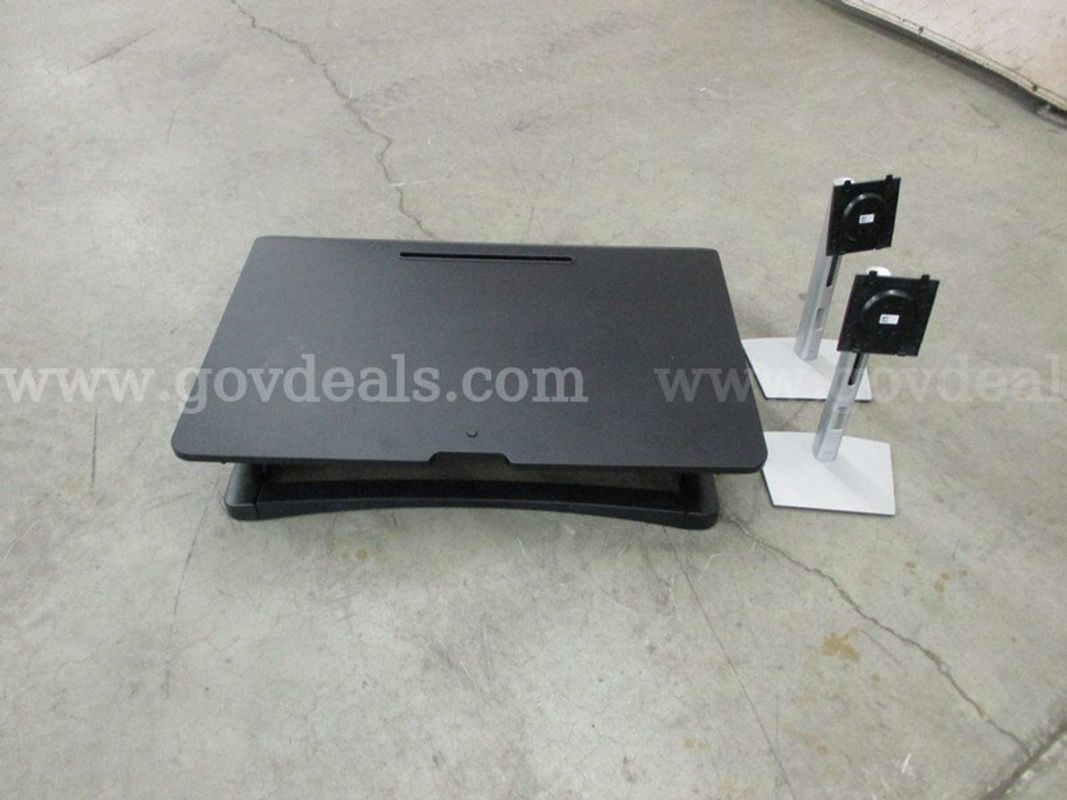 Desk Riser & 2 Monitor Stands - B2
