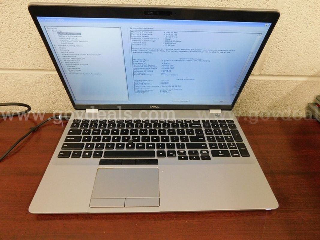 Dell Precision Laptop - A11