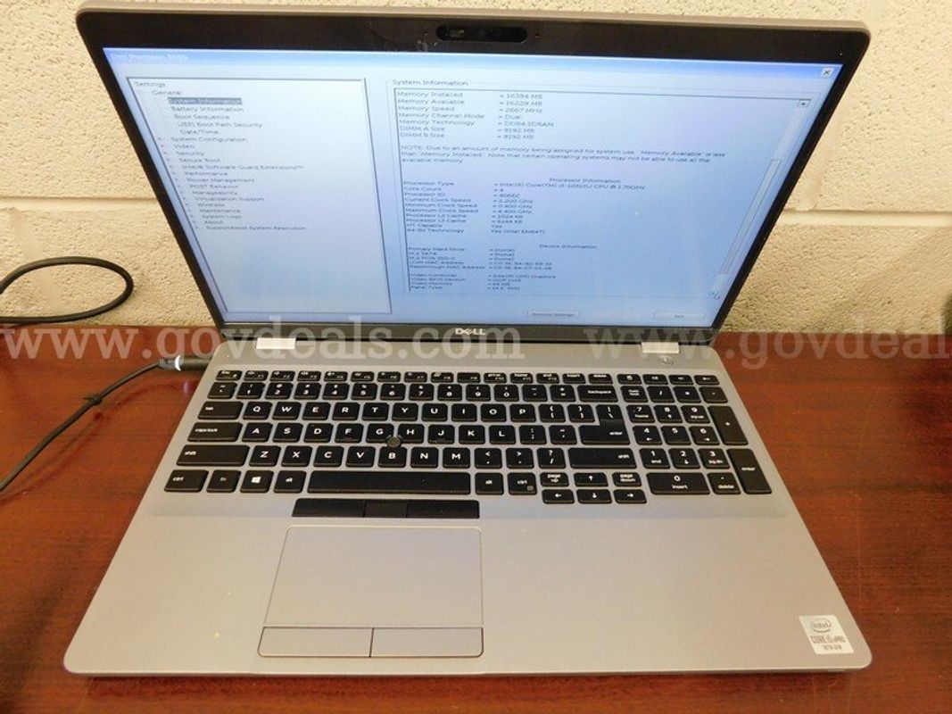 Dell Precision Laptop - A11