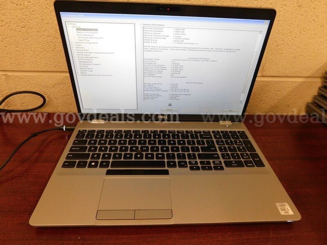Dell Precision Laptop - A11