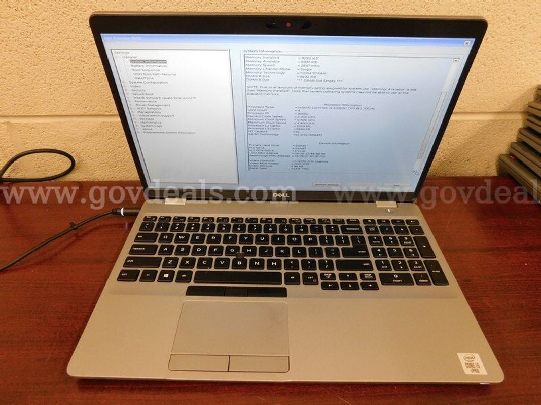 Dell Precision Laptop - A11