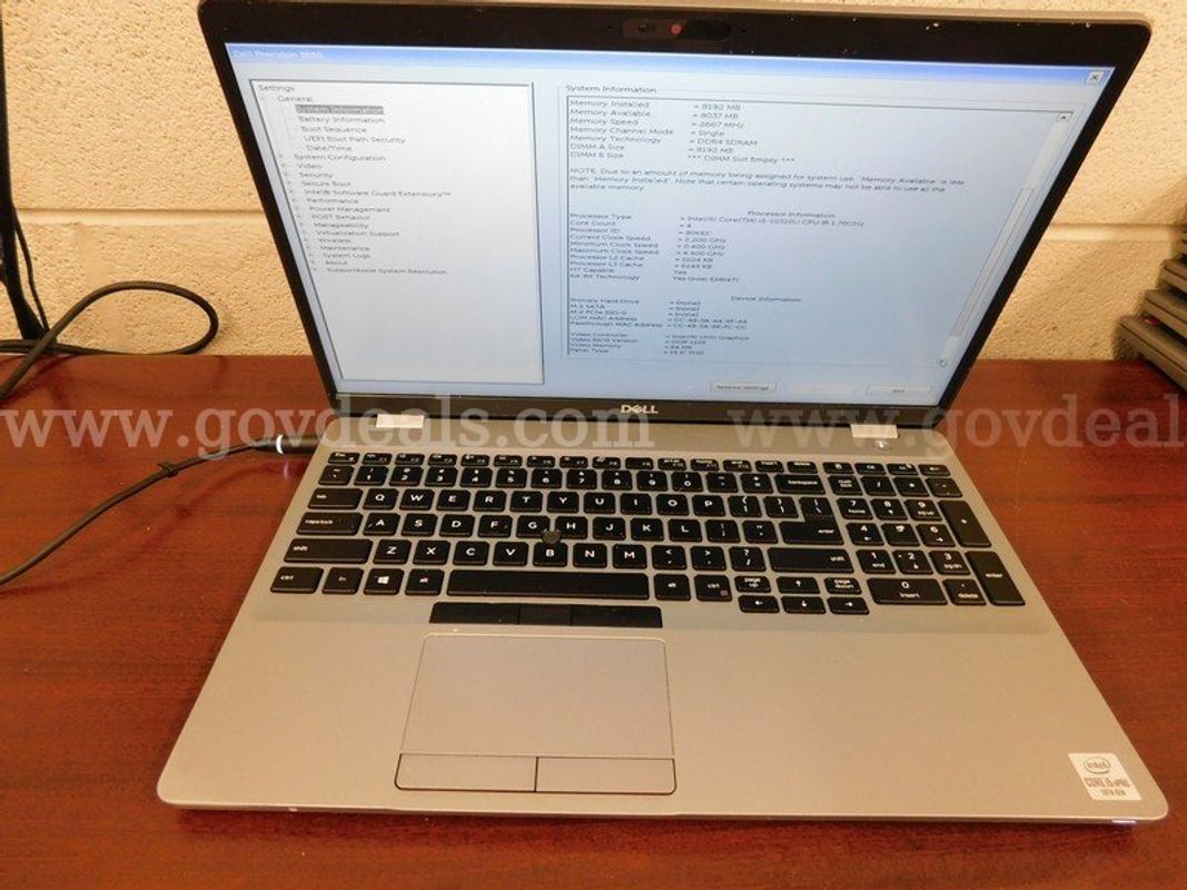 Dell Precision Laptop - A11