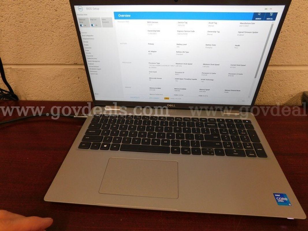 Dell Precision Laptop - A11