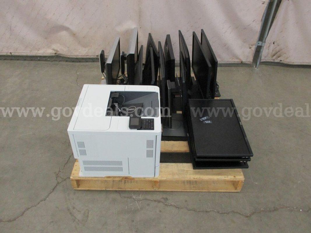 Monitors & Printer - B6