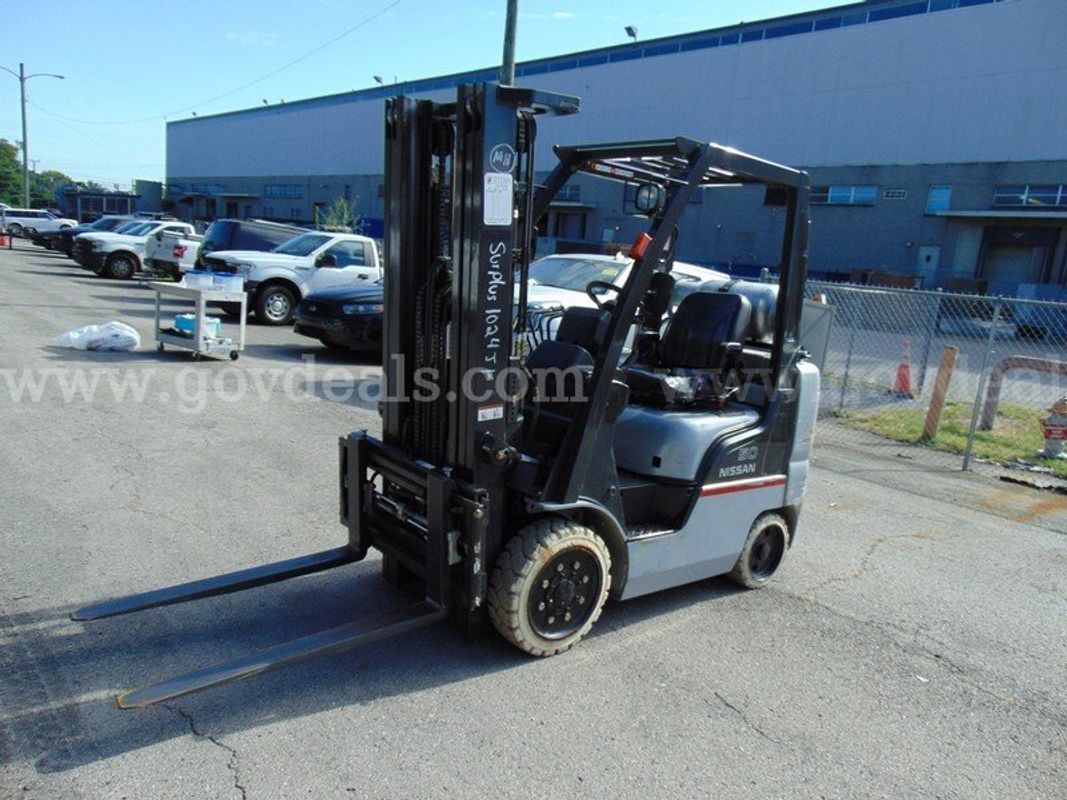 2008 Nissan MCPL02A25LV Forklift - Surplus Lot