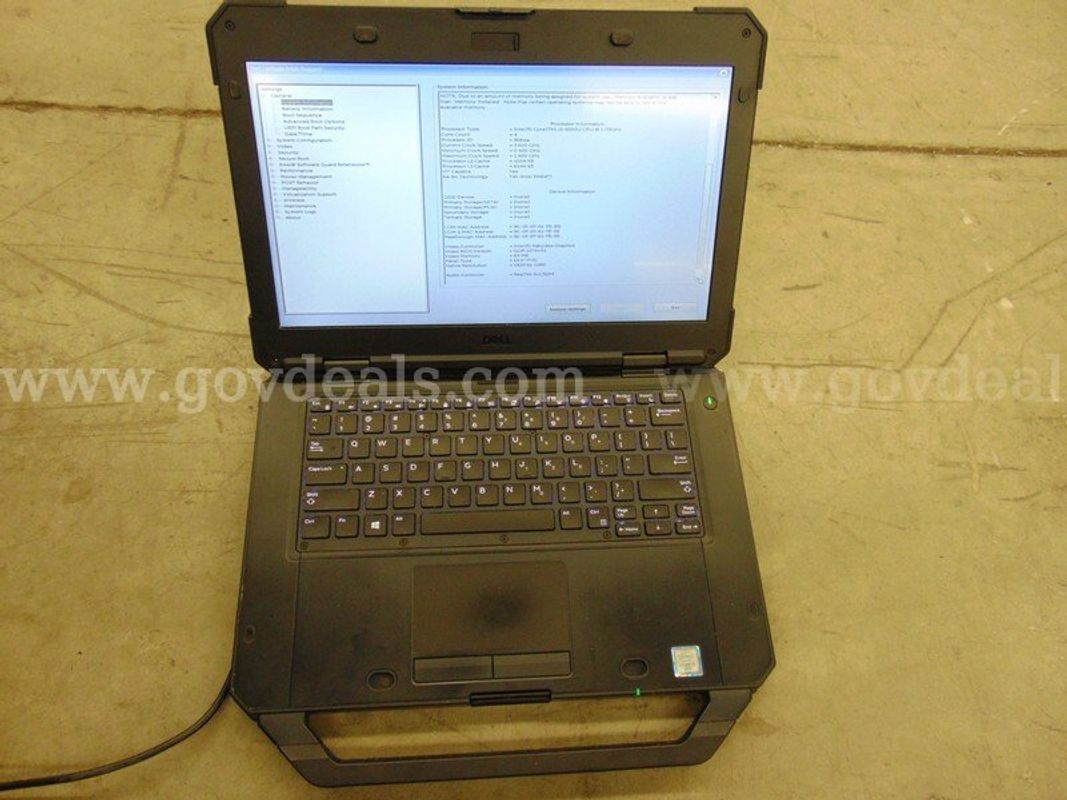 Dell Latitude Laptop - A7
