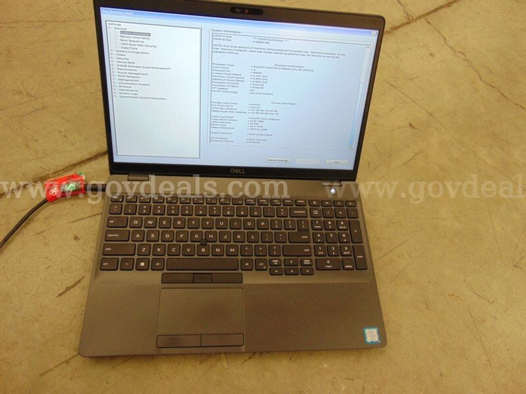 Dell Precision Laptop - A7