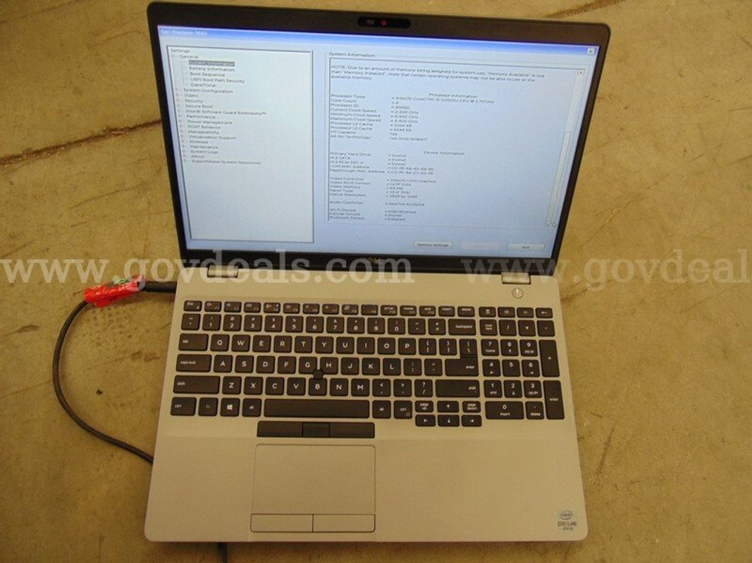 Dell Precision Laptop - A7