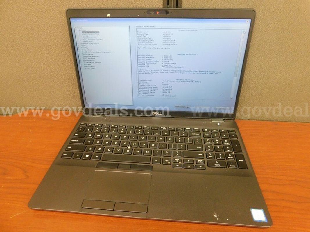 Dell Latitude Laptop - A7